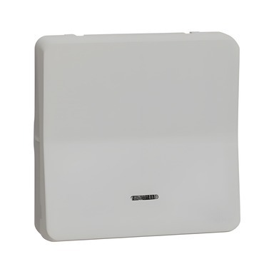 SCHN MUR39024 Mureva Styl - Přepínač střídavý ř.6 s kontrolkou, IP55, Bílý