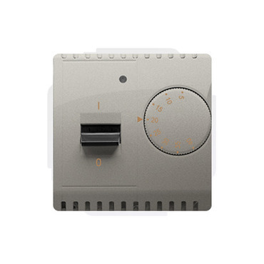 SIMON Basic BMRT10W.02/29 Termostat univerzální s otočným nastavením teploty, vestavěný senzor, (str