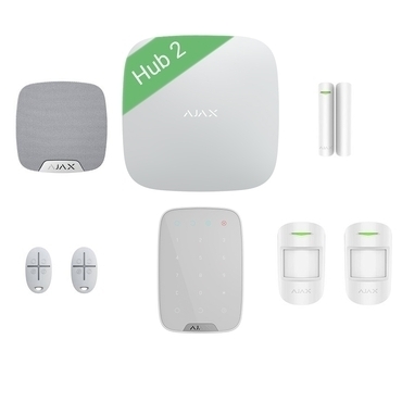 Alarm domovní AJAX SET2, StarterKit, bílý
