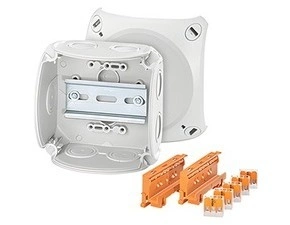 HEN DK 0606 W krabicová rozvodka pro vnitřní a venkovní chráněné instalace IP 66, se svorkovnicí do