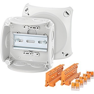 HEN DK 0606 W krabicová rozvodka pro vnitřní a venkovní chráněné instalace IP 66, se svorkovnicí do