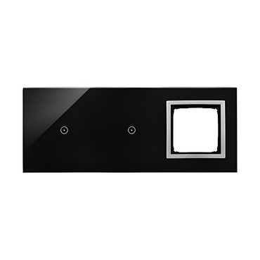 Kryt dot. ovl. SIMON 54 TOUCH DSTR3110/74, 2 ovl. SIMON 54 TOUCH 54 Touch, 1 dotyk.+1 dotyk.+1 otvor