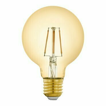 LED žárovka EGLO LM-ZIG-E27-G80 4,9W 2200K AMBER 1 STK