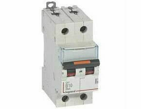 Jistič dvoupolový LEGRAND 409715 DX3 2P B10 25KA
