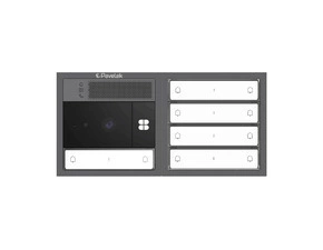 DV SYSTEM: 3 až 10 tlačítek (dělené jm.) + KAMERA (1M+1M) - Na zeď