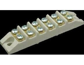 SEZ 6314-14 MP Přístrojová svorkovnice keramická 6x4 mm, IP 00