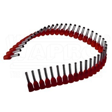 wpr7601 DUIP-1.5-8 tmr lisovací dutinky s izolací PP (polypropylen) v pásech (10 x 50 ks), 1,5 - 8 m