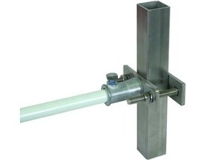 DEHN 106312  Úchyt na zábradlí pro iso-Combi s objímkou B 16mm na čtvercové profily - 50x50mm DEHN DEHN