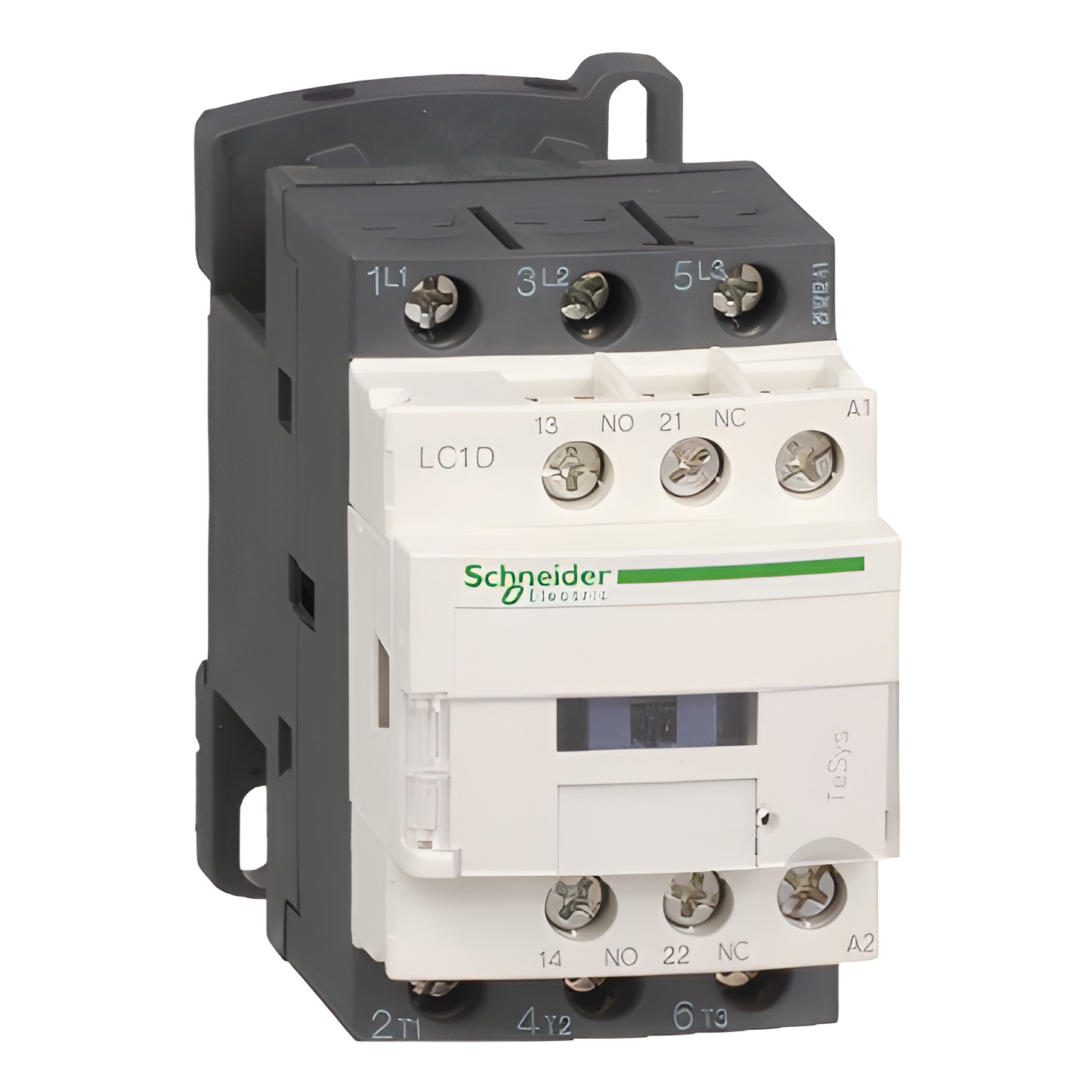 SCHN LC1D18V7 Stykač 18A 1"Z" +1"V" 400V 50/60Hz