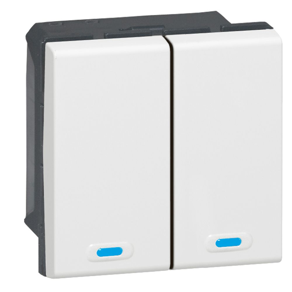 LEG 078494 MOSN 2 TLAČ./1M KRYTY KNX BÍLÁ