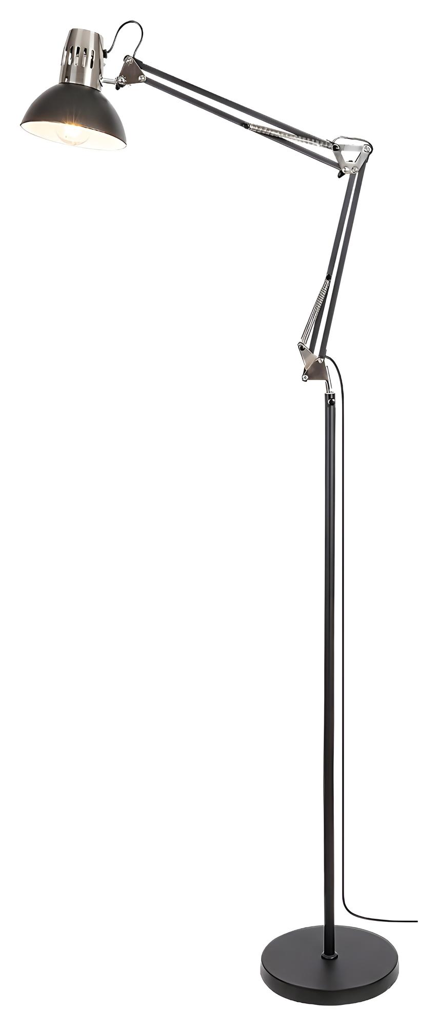 Stojací lampa Aristeo matná černá E27 1×40W RABALUX 2196