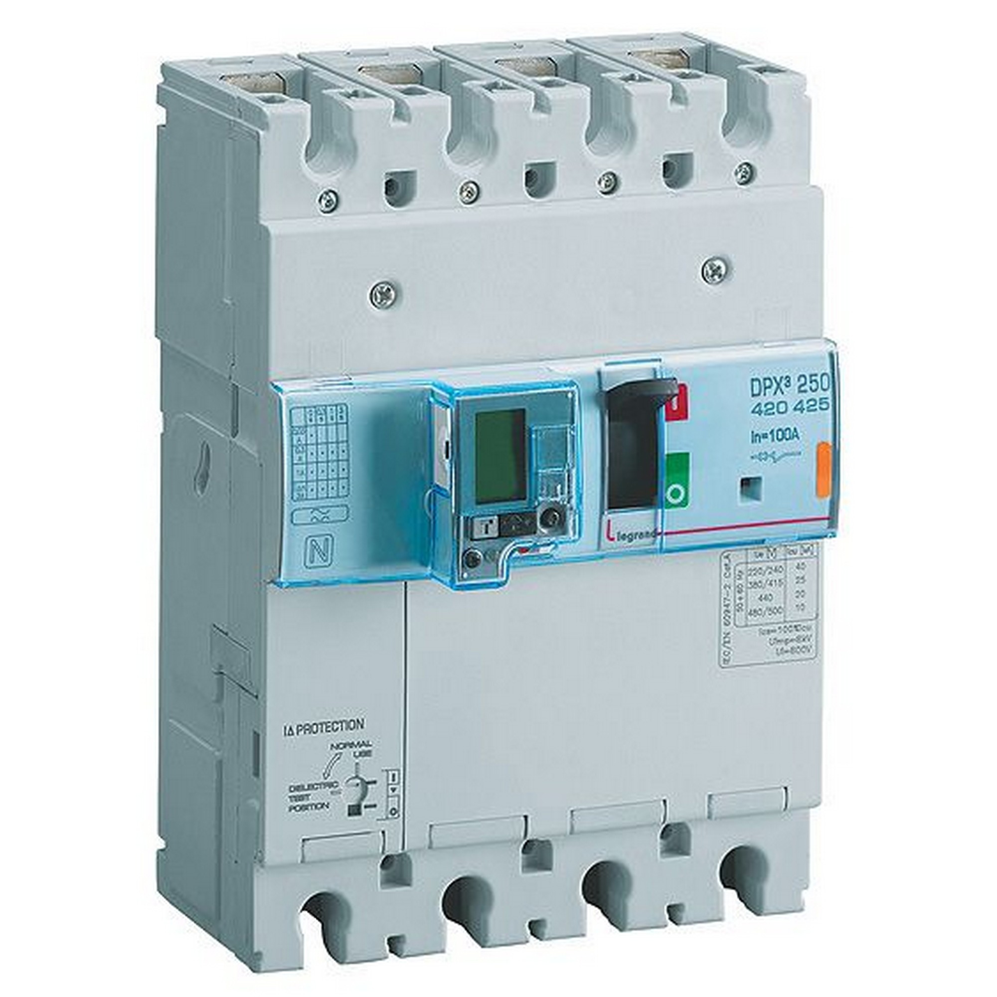 LEG 420457 DPX3 250MIS+CHR 4P 160A 36KA
