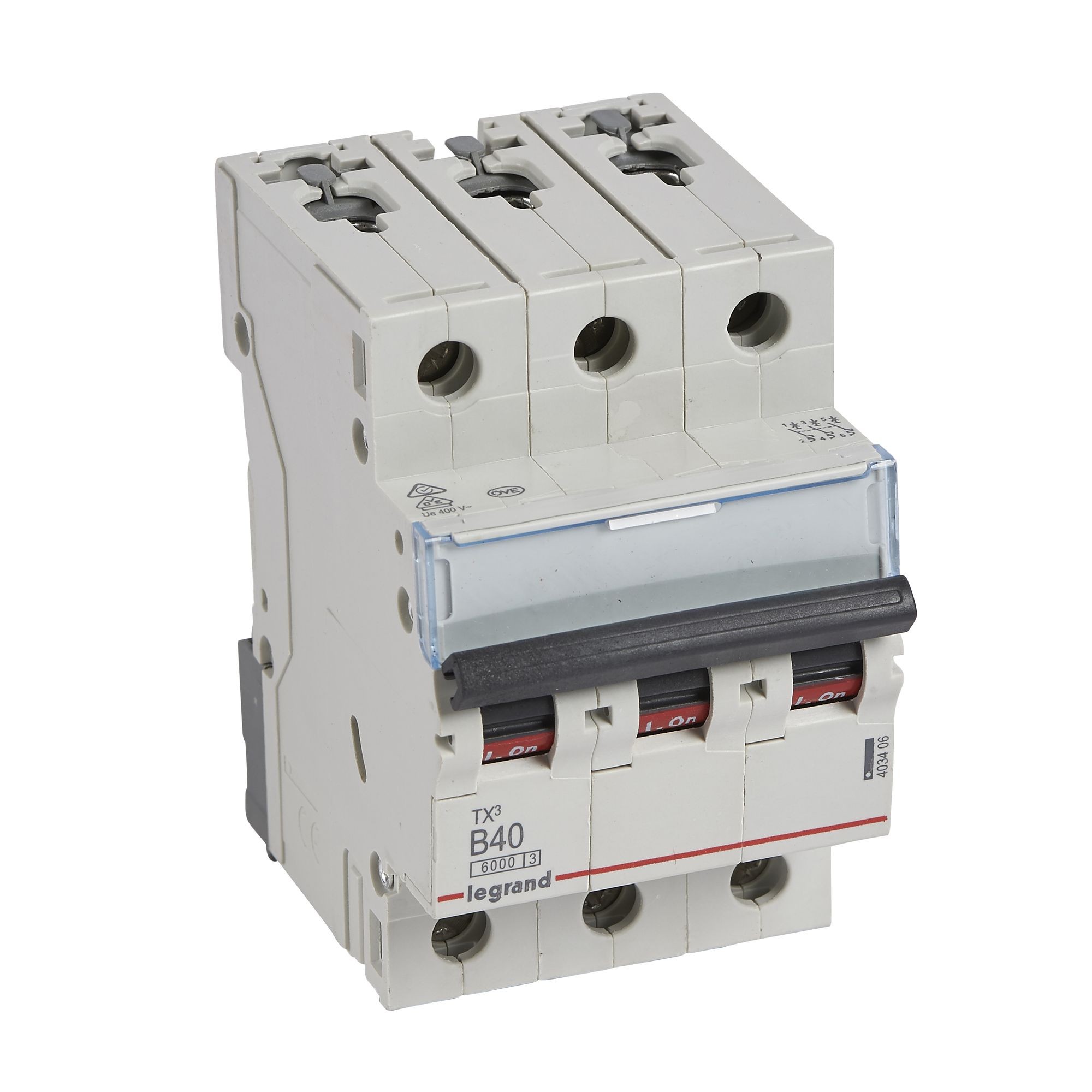 Jistič třípolový LEGRAND 403406 TX3 3P B40 6000A