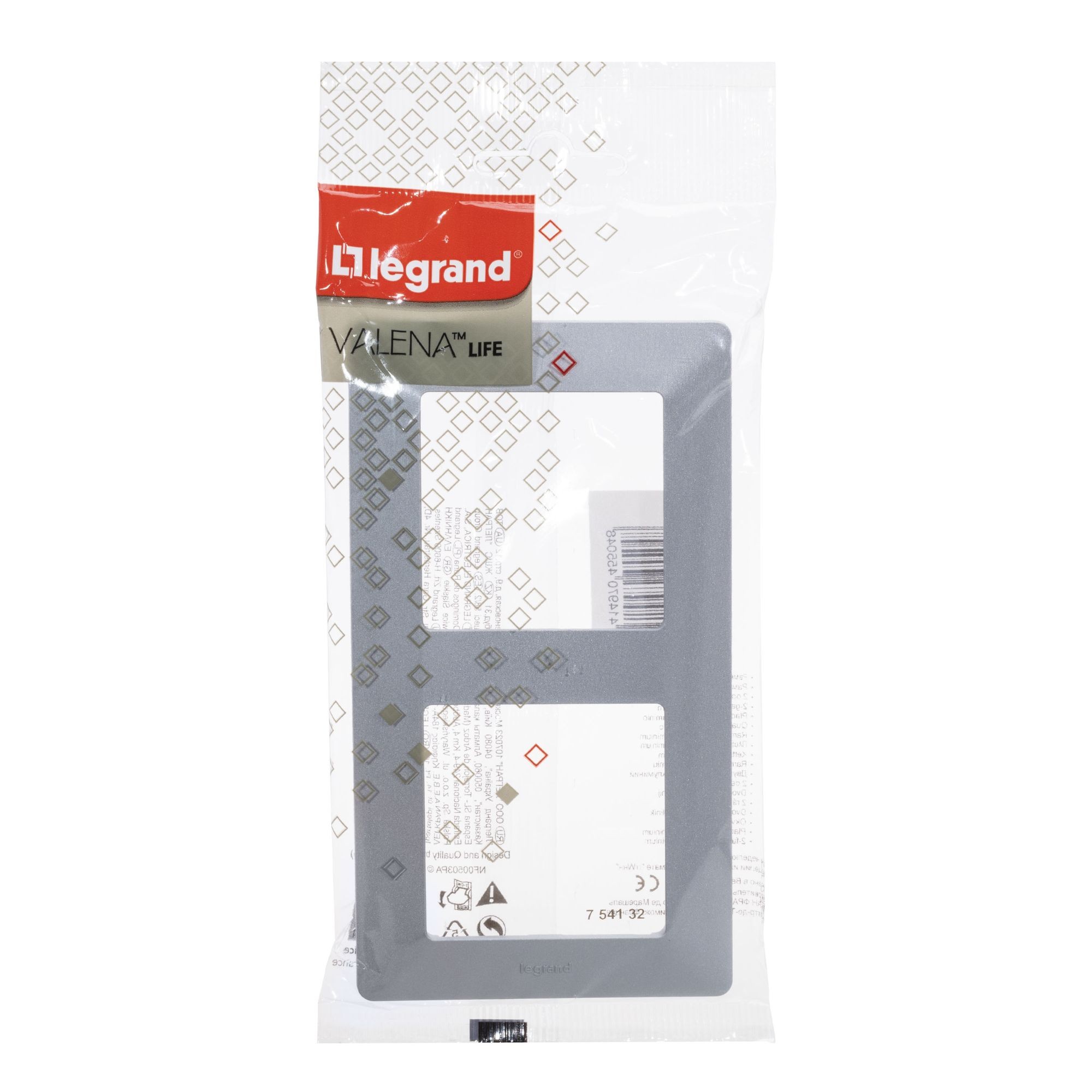 Rámeček dvojnásobný LEG 754132 Valena Life hliník