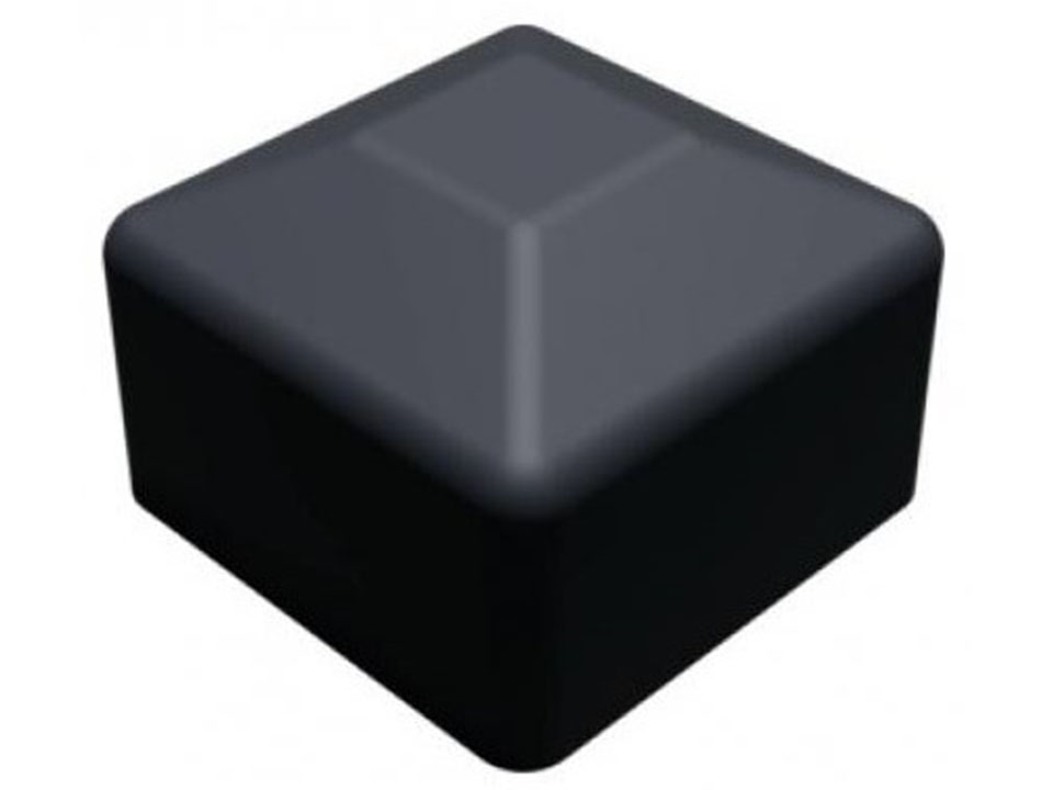 Krytka profilu 40x40 šedá