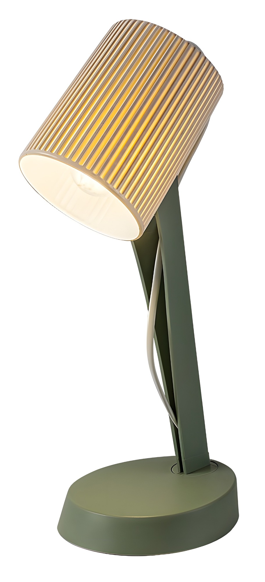 Stolní lampa Solvet zelená E14 1×11W RABALUX 74087