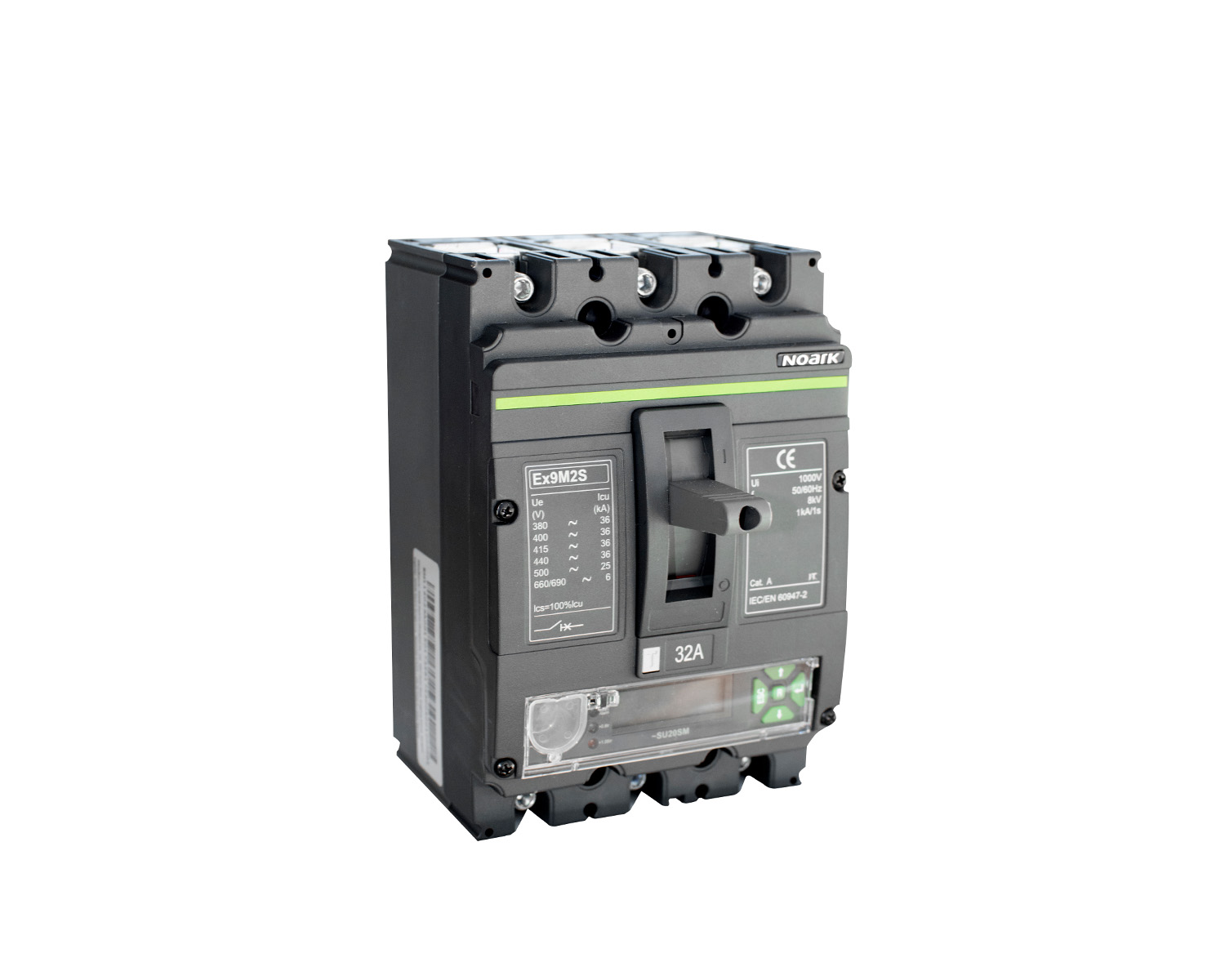 Jistič kompaktní NOARK 116064 Ex9M2P SU20SM 63 3P EU Ex9M Standartní elektronický typ pro ochranu
