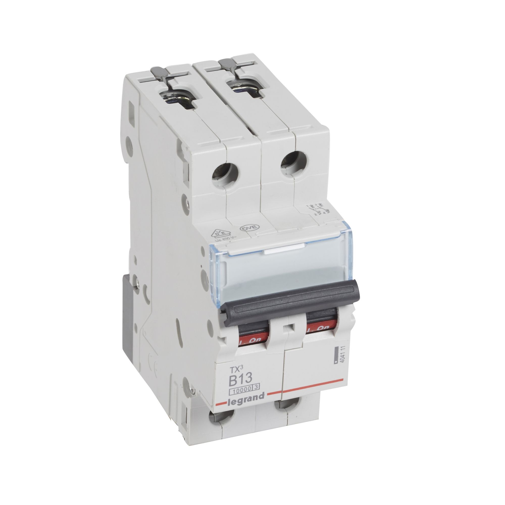 Jistič dvoupolový LEGRAND 404111 TX3 2P B13 10000A