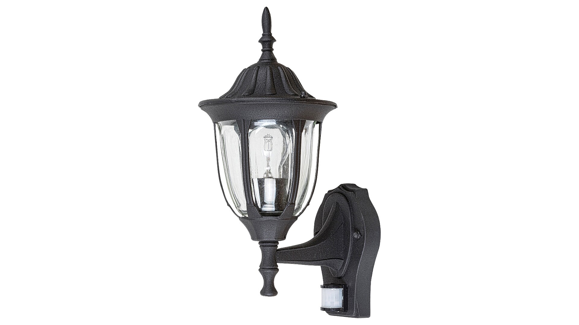 Venkovní nástěnné svítidlo Milano matná černá E27 1×60W RABALUX 7837