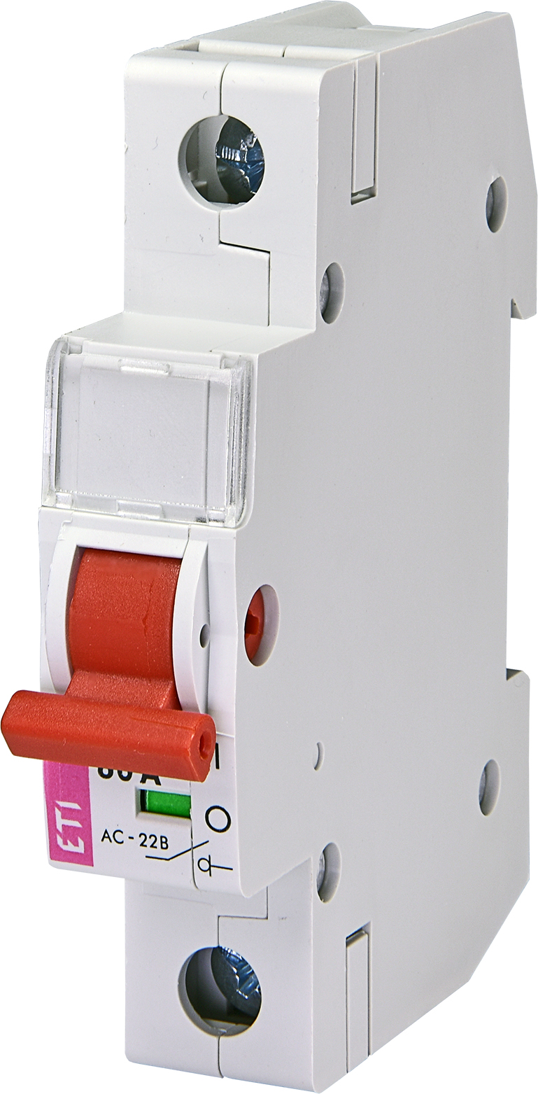 ETI 002423115 vestavěný spínač, SV 180 1p 80A