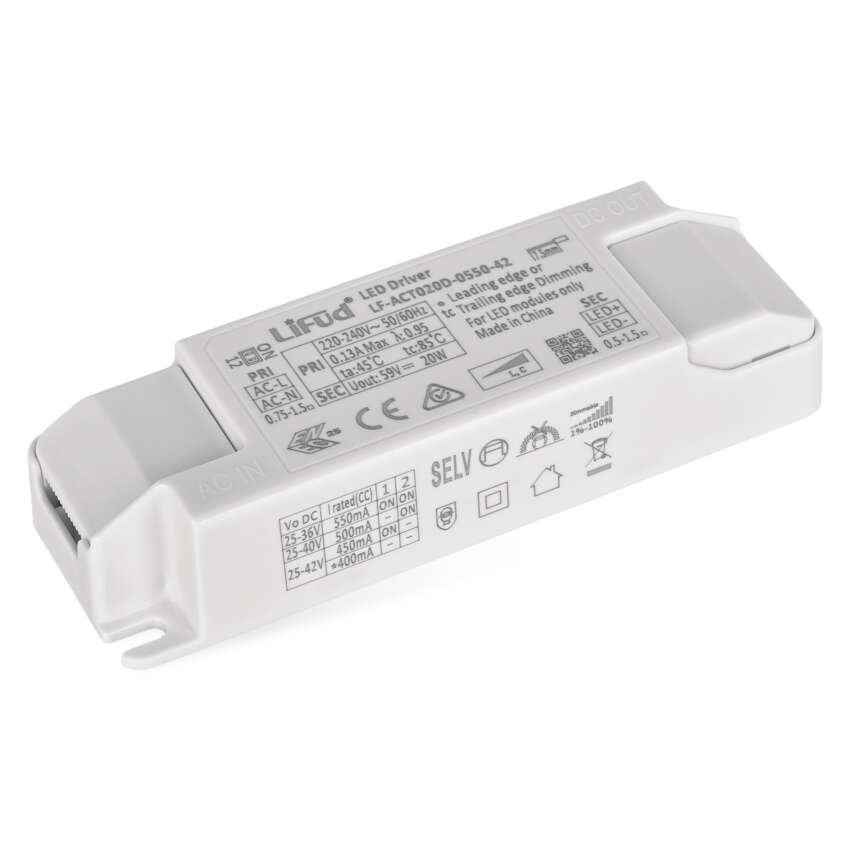 EMOS ZZ2055T TRIAK. STMÍVATELNÝ DRIVER PRO LED SVÍT. 550MA 20W