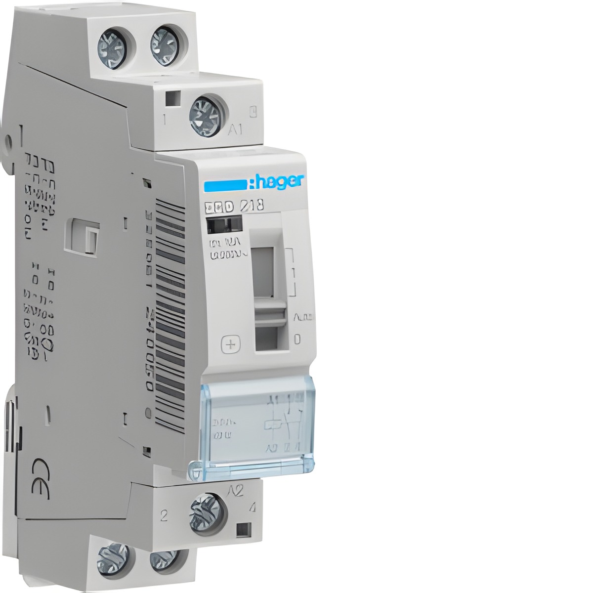 HAG ERD218 Instalační relé 16A, 1S+1R, 24V AC