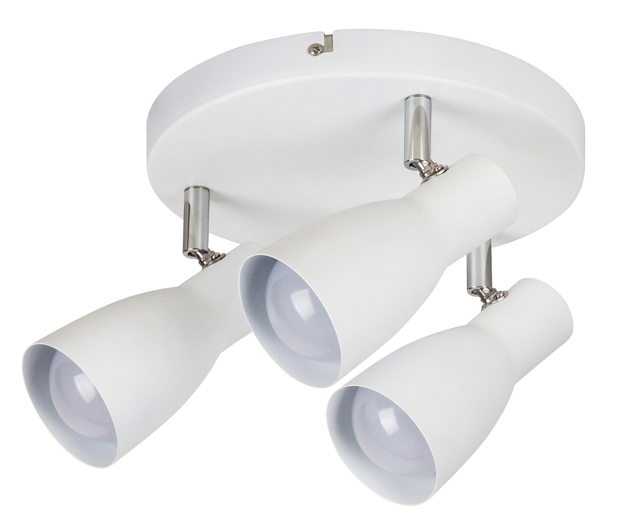 Bodové svítidlo Ebony bílá E27 3×20W RABALUX 6028
