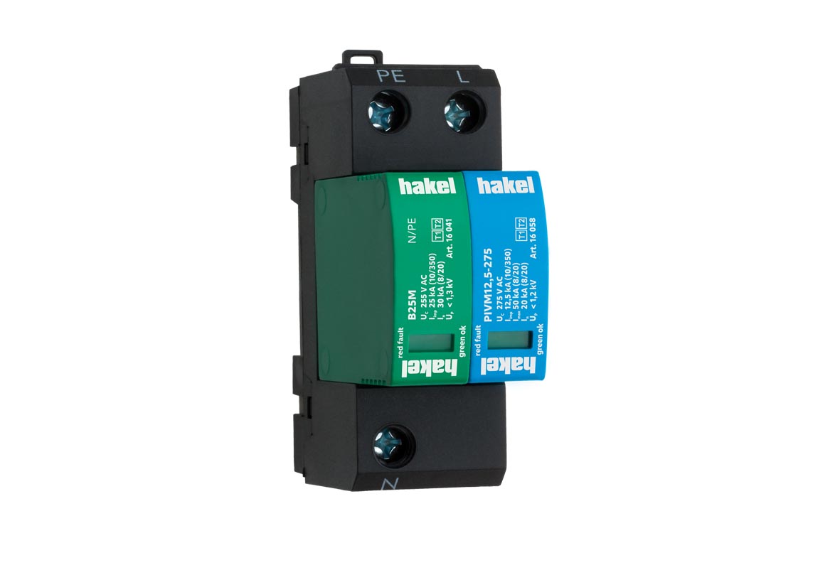 HAKEL 16048 PIVM12,5-275/1+1 Vseries SPD typ 1+2