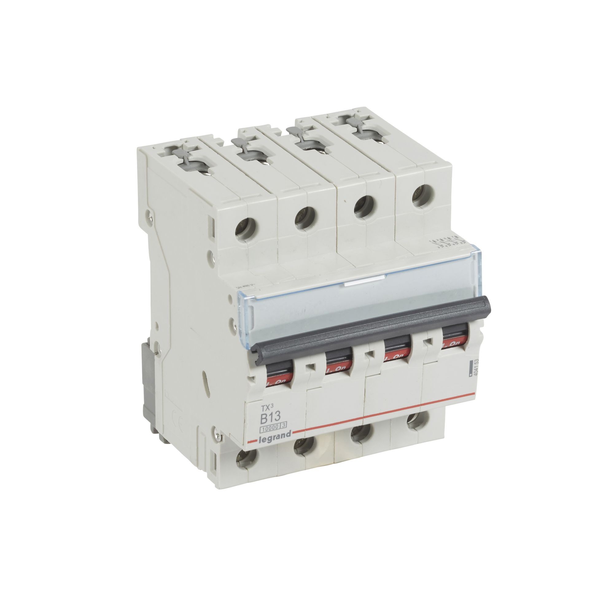 Jistič čtyřpolový LEGRAND 404153 TX3 4P B13 10000A
