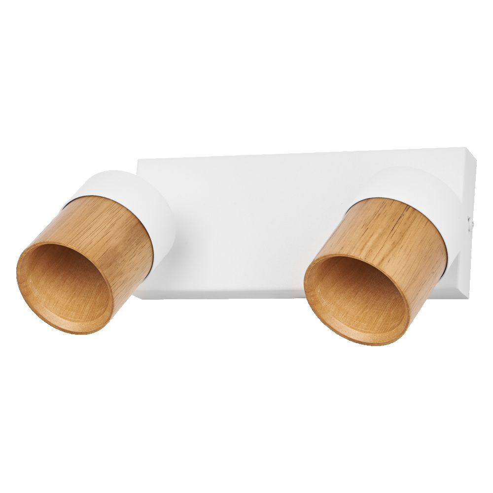 Svítidlo bodové OSRAM LED SPOT HALF WOOD LINE 2XGU10 WT