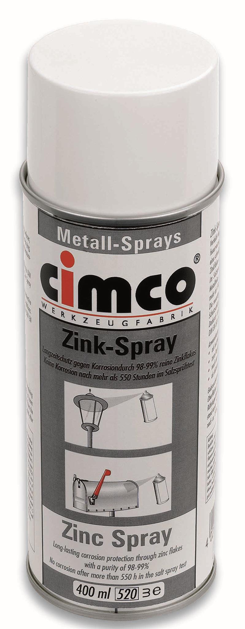 CIMCO 151100 Zinkový sprej šedý (400 ml)
