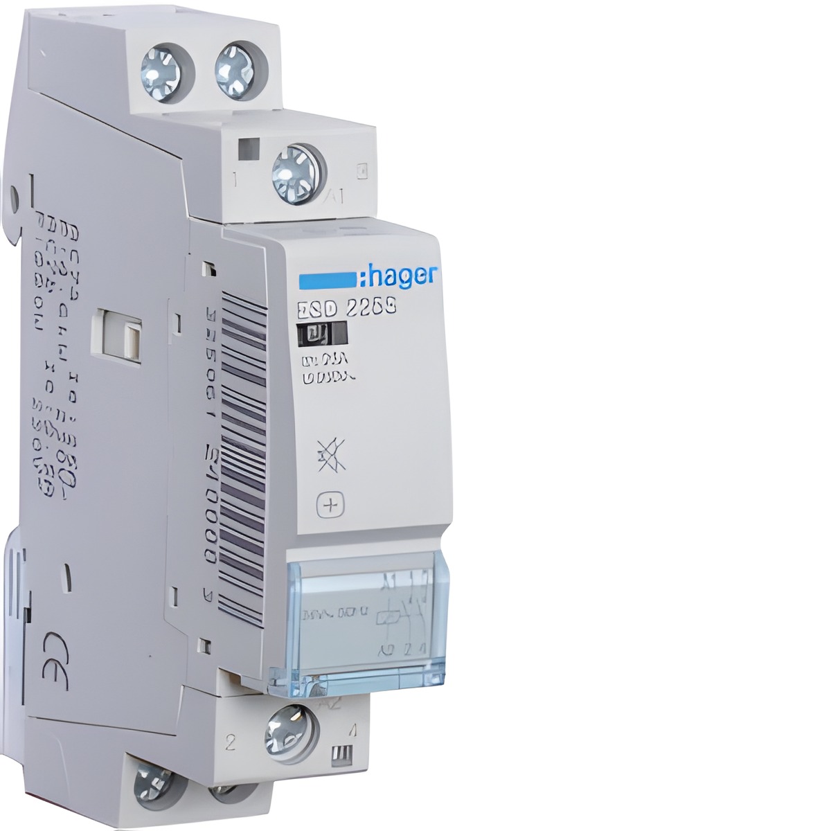 HAG ESD225S Stykač se sníž. hlučností 25A, 2S, 24V AC