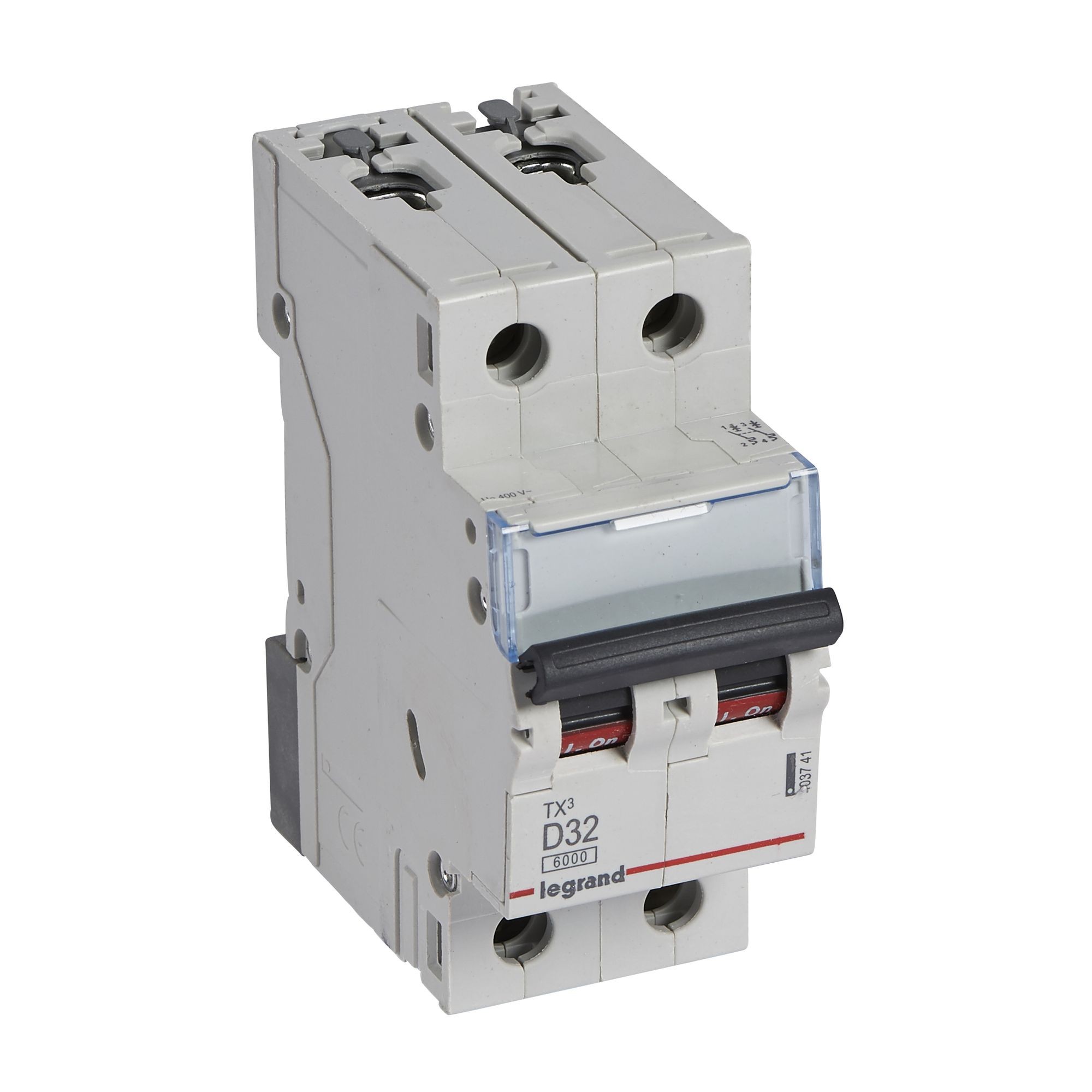 Jistič dvoupolový LEGRAND 403741 TX3 2P D32 6000A