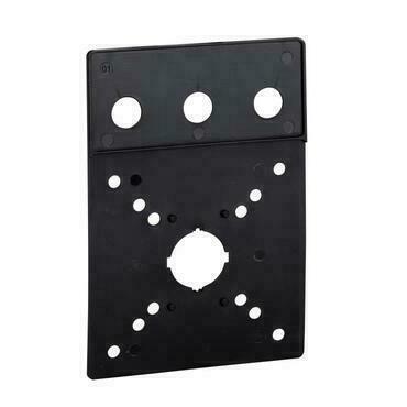 SCHN KZ15 Vario držák štítku 60x60mm se stříbrným štítkem