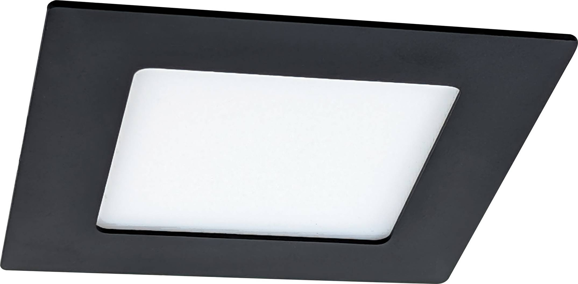 Svítidlo LED vestavné GREENLUX LED30 VEGA-S černá 6W, teplá bílá, černá