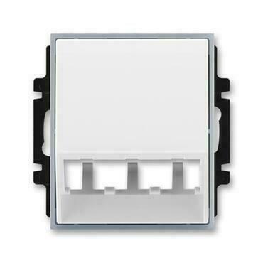 ABB 5014E-A00400 04 Kryt zásuvky komunikační (pro prvky Panduit Mini-Com) 07-Element