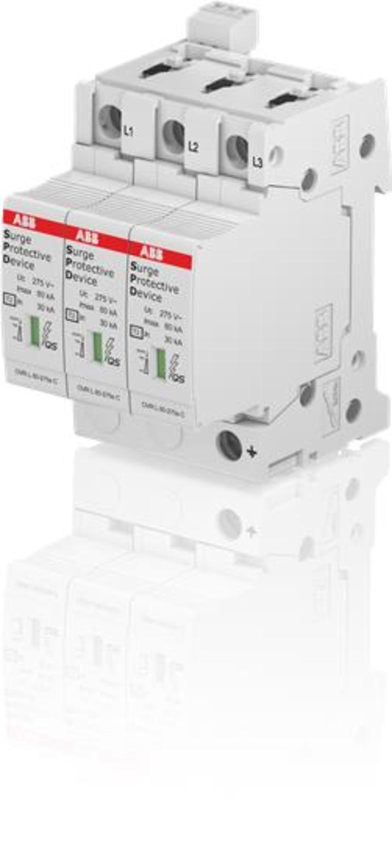 ABB 2CTB815708R0600 OVR T2 3L 80-275s P TS QS