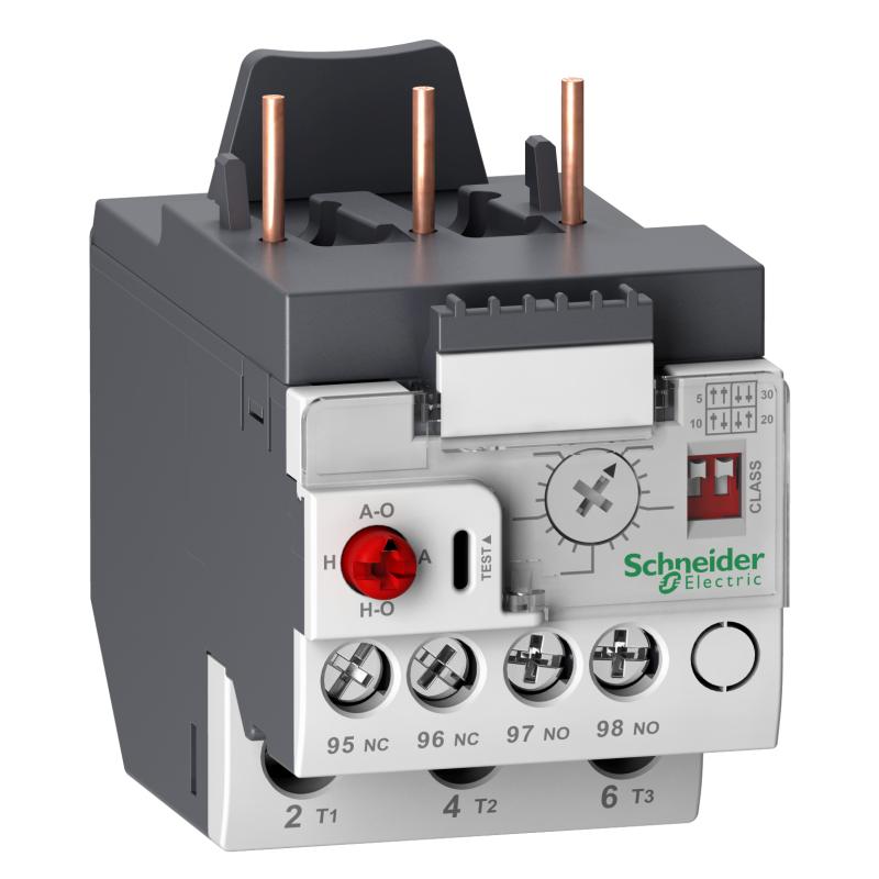 SCHN LR9D02 elektronické nadproudové relé 0,4-2,0A