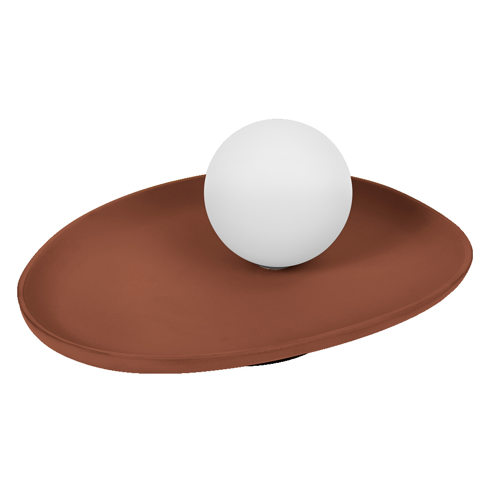 LED svítidlo dekorativní LEDVANCE DECOR CLAY NEST TABLE 1XG9 BR