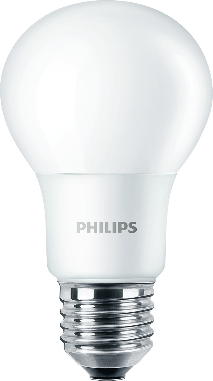 LED žárovka Philips CorePro bulb ND 4.9-40W A60 E27 827, nestmívatelná