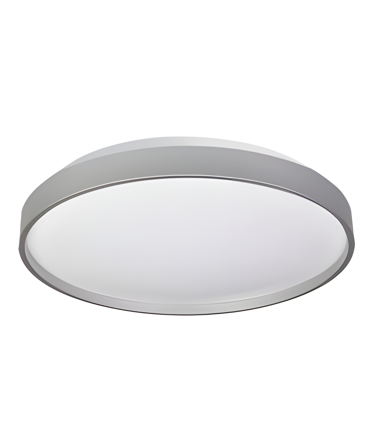 Nástěnné a stropní LED svítidlo LED-POL Nube Silver 60W neutrální bílá