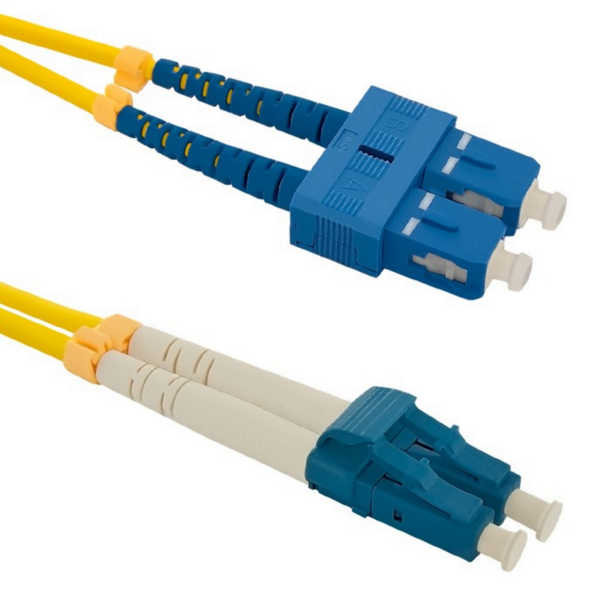 Patch kabel WIREX PO9DLCSC1, LC/UPC-SC/UPC, Singlemode, 9/125, Duplex, OS, 1 m