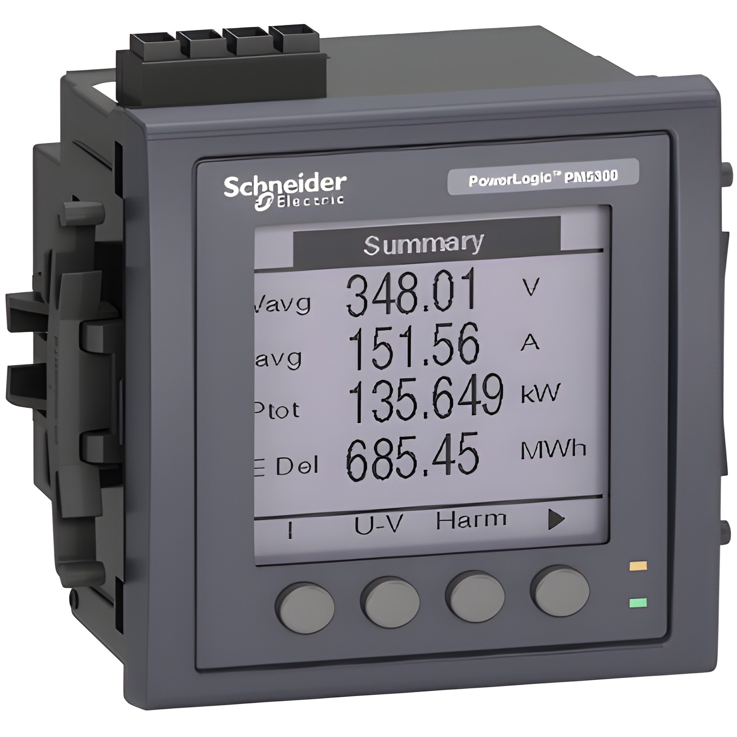 SCHN METSEPM5310 Analyzátor PM5310, Modbus, 2DI/2DO