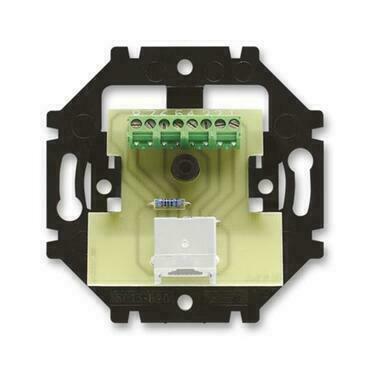 ABB 5013U-A00151 Přístroje Přístroj zásuvky ISDN, koncový, jednonásobný