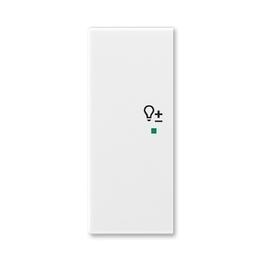 ABB 6220E-A02104 03 Kryt 2násobný levý, symbol „stmívání“ 15-free@home