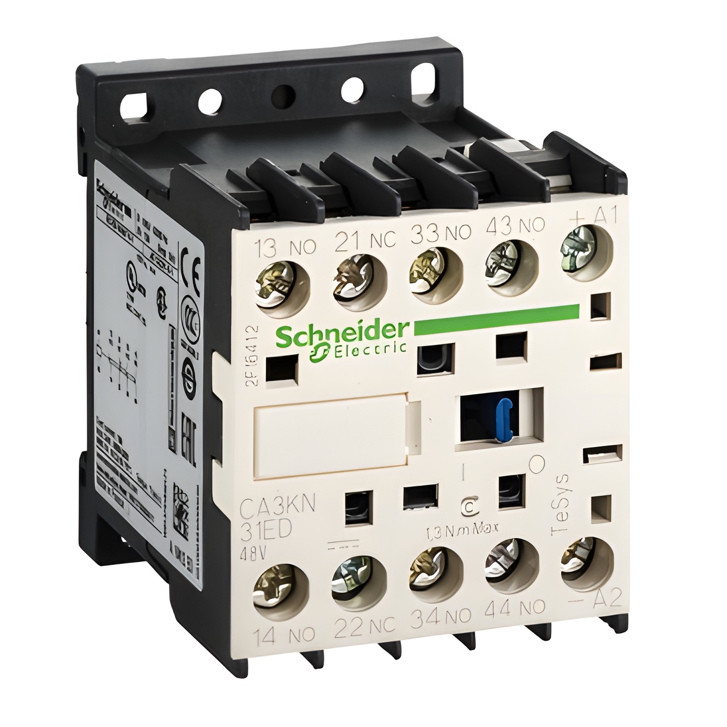 SCHN CA3KN31ED Pom. miniStykač 3"Z"+1"V" 48V DC