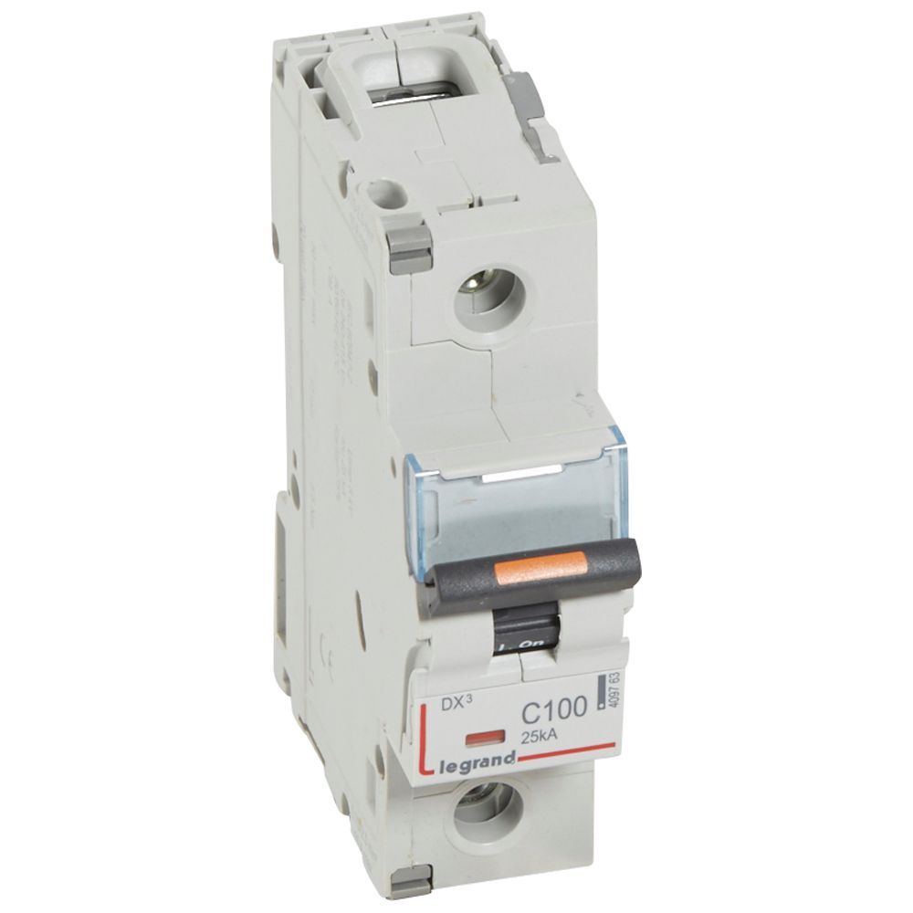Jistič jednopólový LEGRAND 409763 DX3 1P C100 25KA