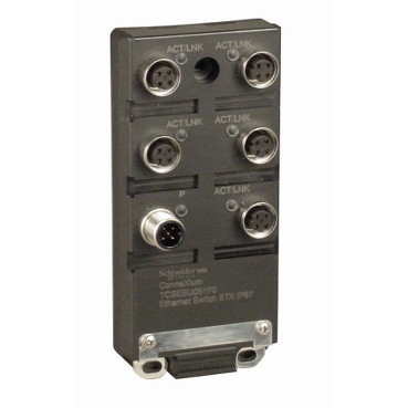 SCHN TCSESU051F0 ConneXium switch 5 portů 10/100 Base-TX (krytí IP67 )