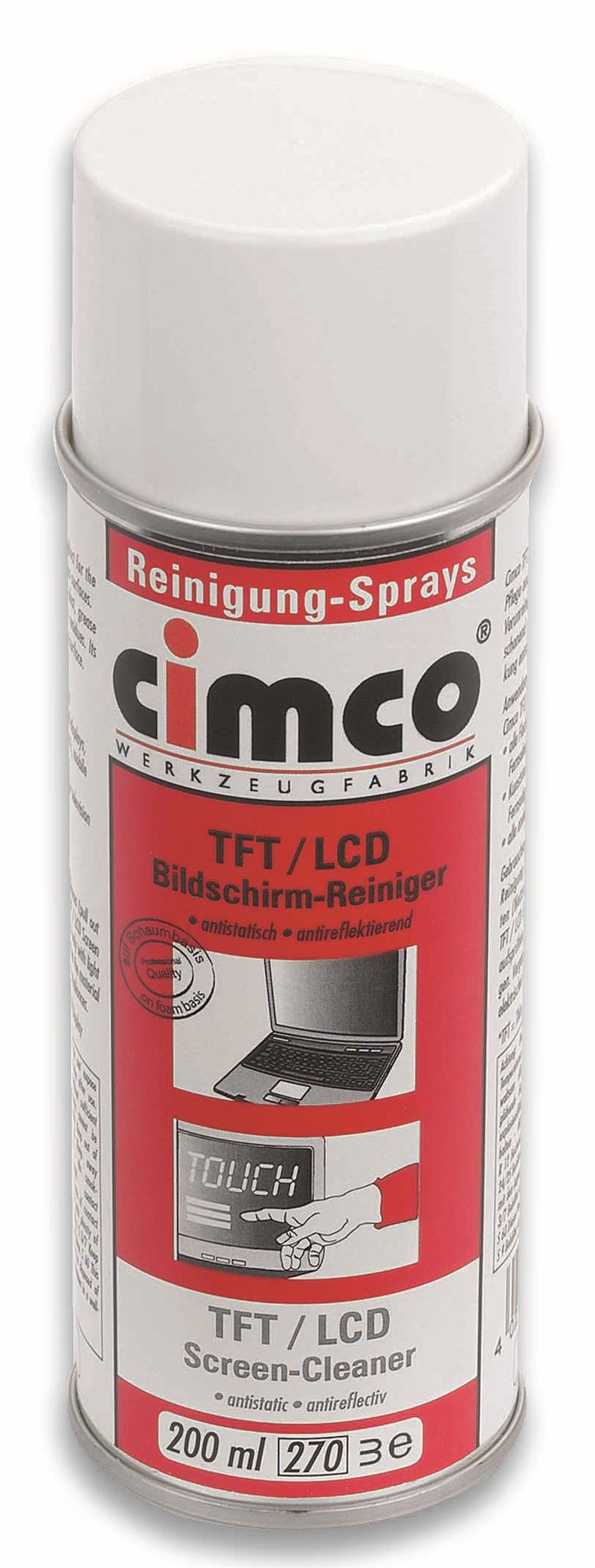 CIMCO 151151 Čistič TFT a LCD obrazovek (200 ml)