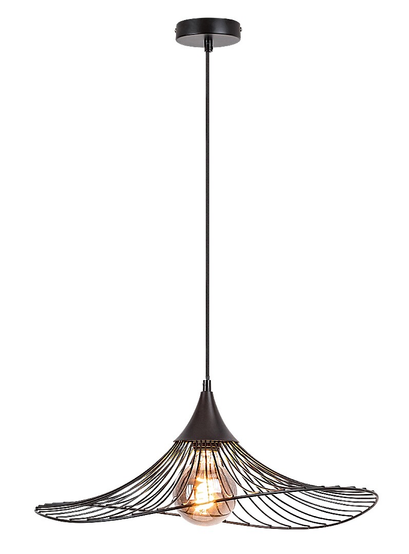 Závěsné svítidlo Sombero matná černá E27 1×60W RABALUX 72004